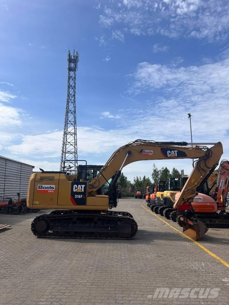 CAT 316FL Pásové rýpadlá
