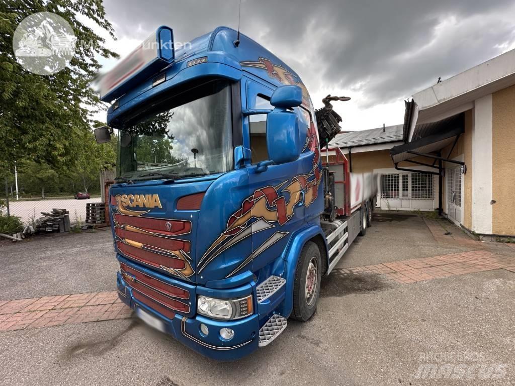 Scania G 490 Autožeriavy, hydraulické ruky