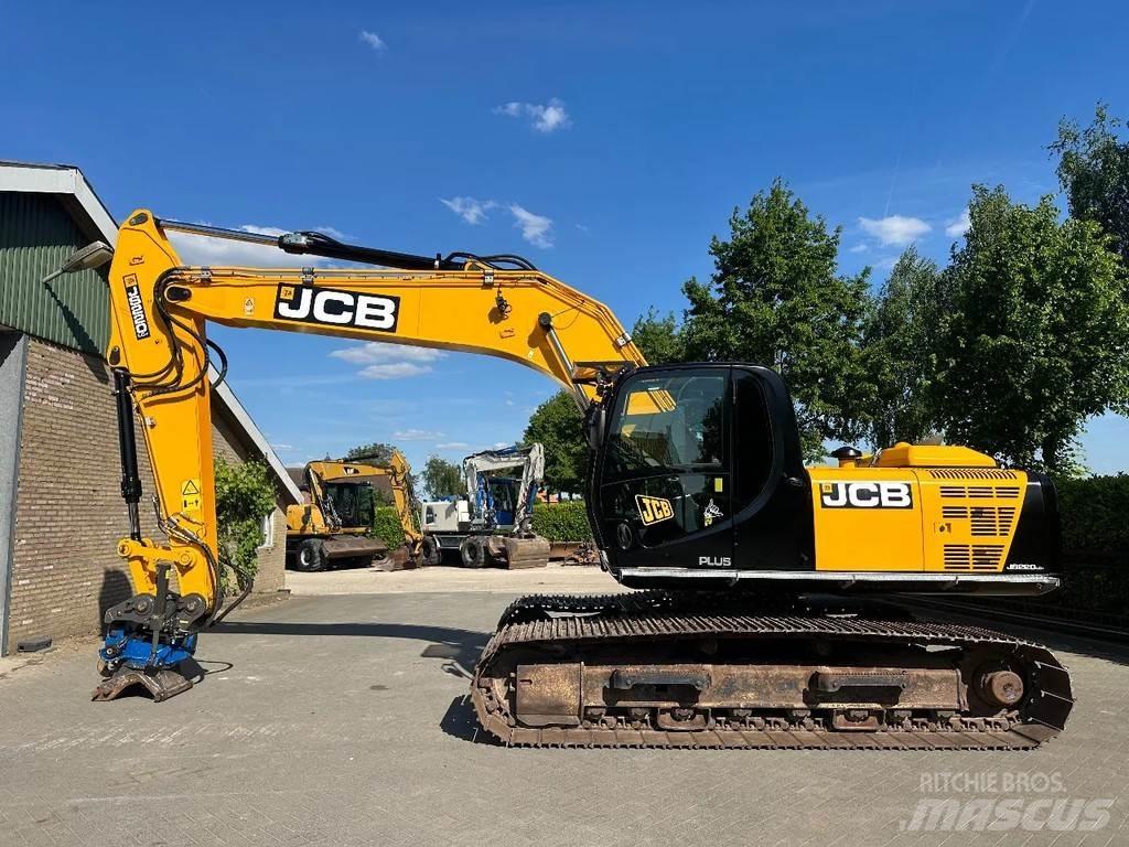 JCB JS220LC Pásové rýpadlá
