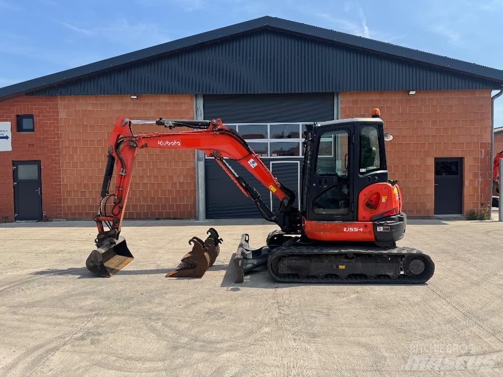 Kubota U 55-4 Mini rýpadlá < 7t