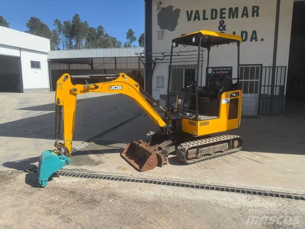 JCB 16 C-1 Mini rýpadlá < 7t