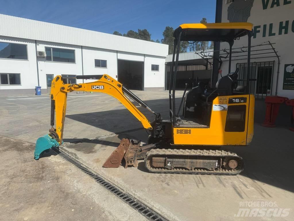 JCB 16 C-1 Mini rýpadlá < 7t