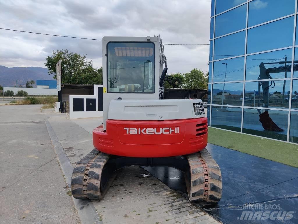 Takeuchi TB 80 FR Mini rýpadlá < 7t