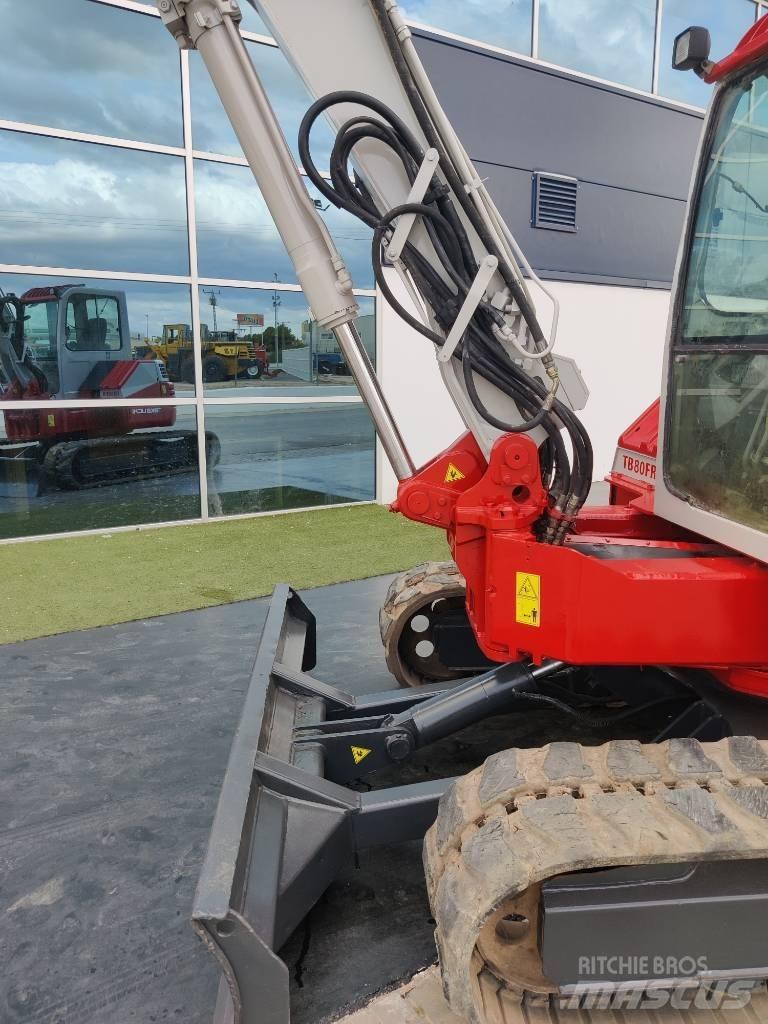 Takeuchi TB 80 FR Mini rýpadlá < 7t