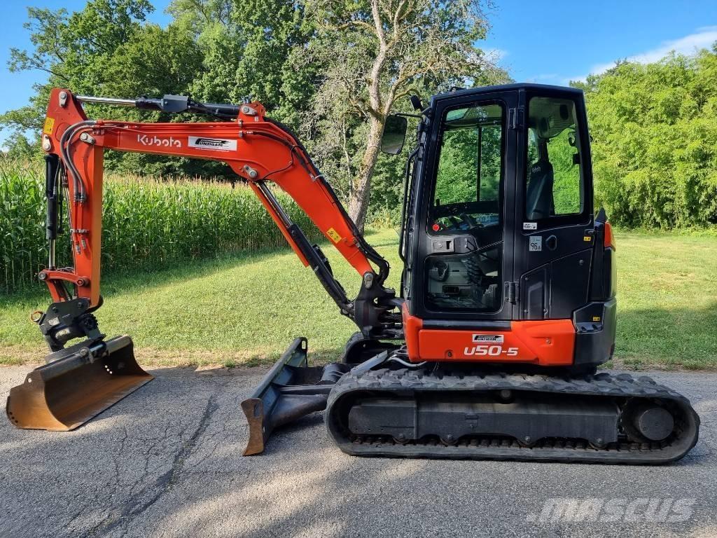 Kubota U 50-5 Mini rýpadlá < 7t