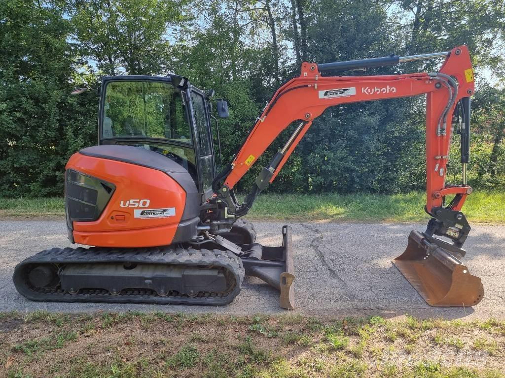 Kubota U 50-5 Mini rýpadlá < 7t
