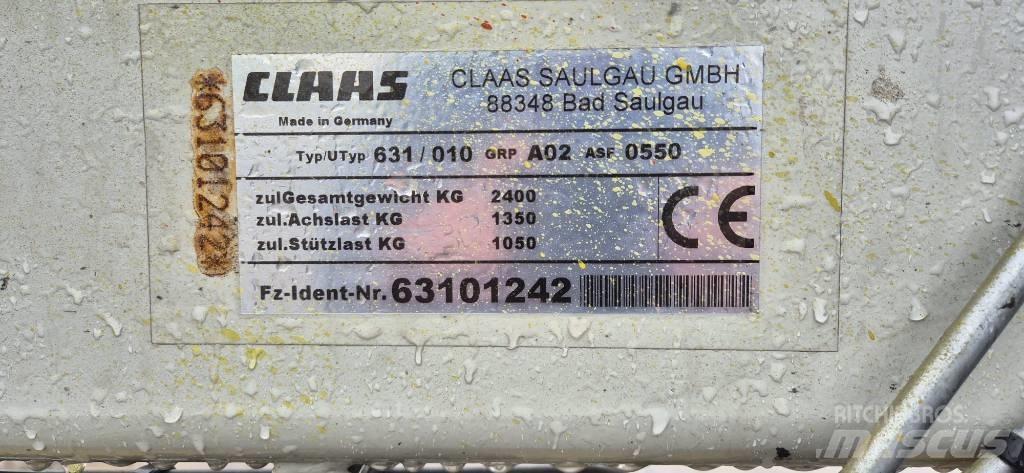 CLAAS Volto 1320 T Obracače a zhrabovače sena