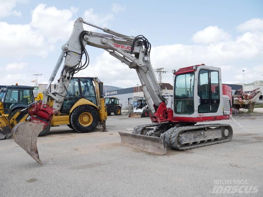 Takeuchi TB 175 Midi rýpadlá 7 t - 12 t