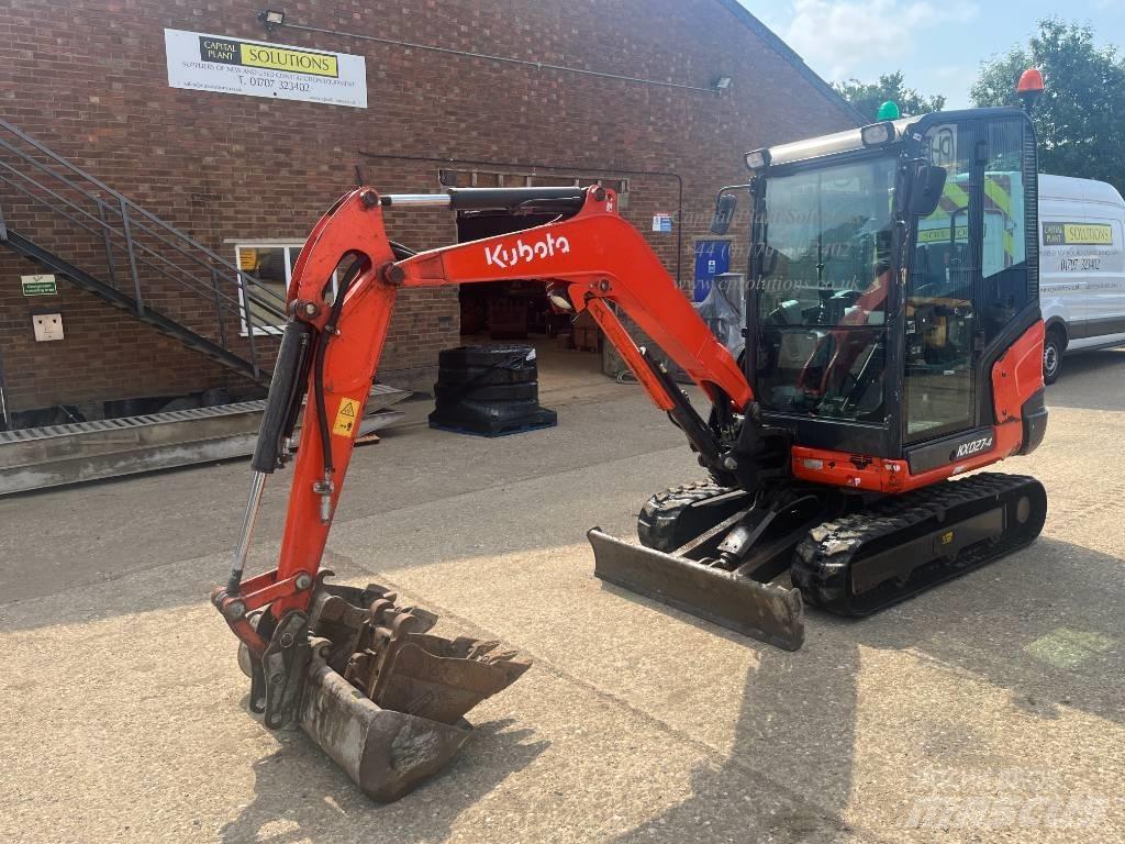 Kubota KX 027-4 Mini rýpadlá < 7t