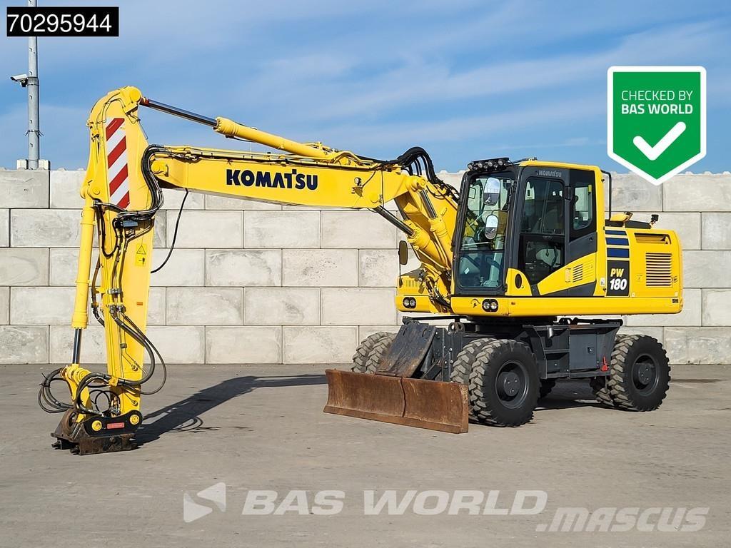 Komatsu PW180 -11 Kolesové rýpadlá