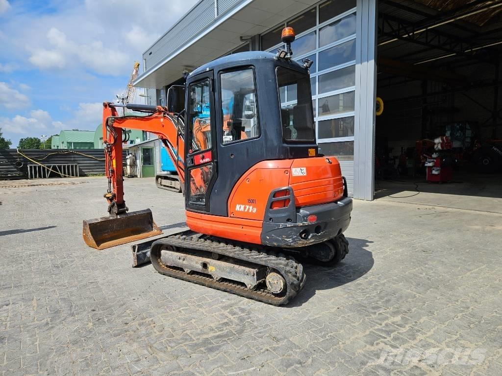 Kubota KX71-3 Mini rýpadlá < 7t