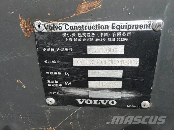 Volvo EC 210 B LC Pásové rýpadlá