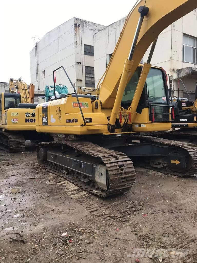 Komatsu pc200-7 Pásové rýpadlá