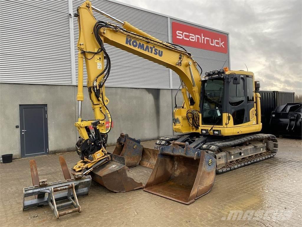 Komatsu PC138US-11 Pásové rýpadlá