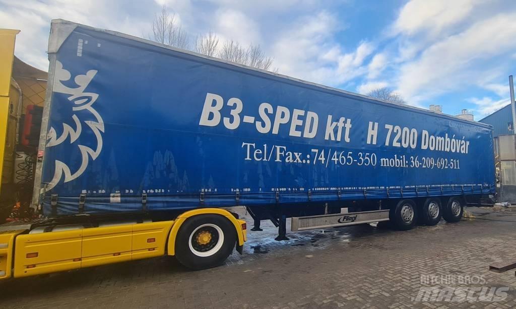 Fliegel SDS Prívesy s bočnou zhrnovacou plachtou