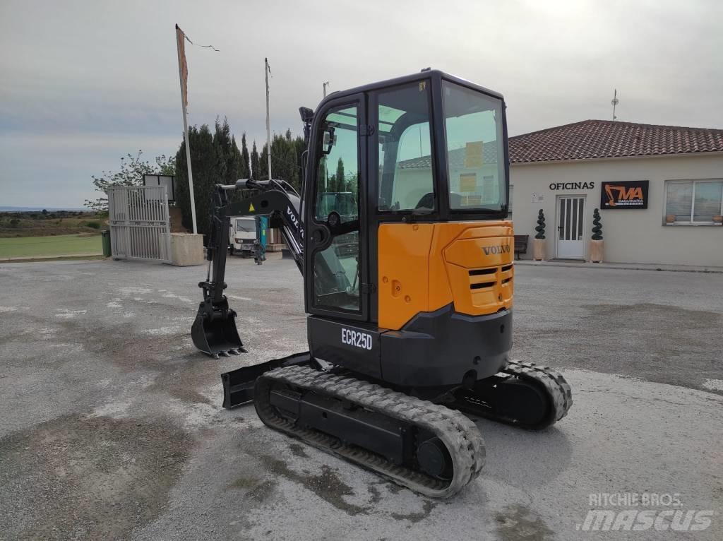 Volvo ECR 25 D Mini rýpadlá < 7t