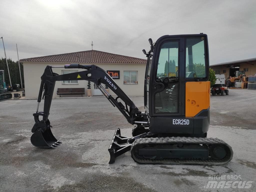 Volvo ECR 25 D Mini rýpadlá < 7t