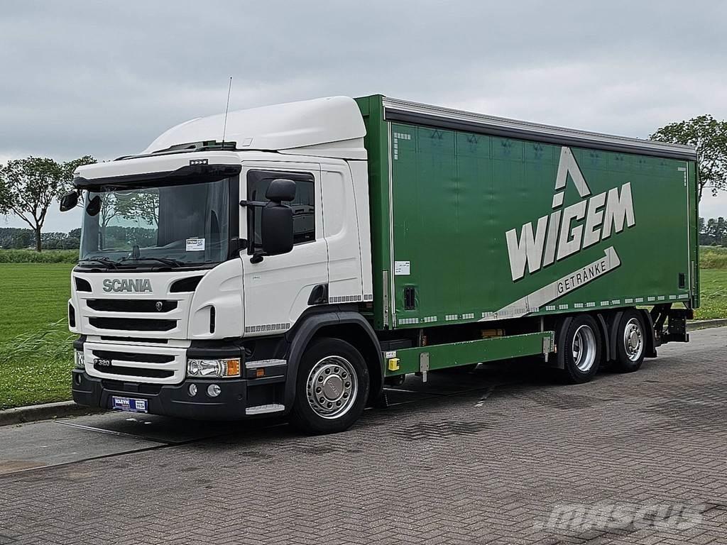 Scania P320 Nákladné vozidlá s bočnou zhrnovacou plachtou