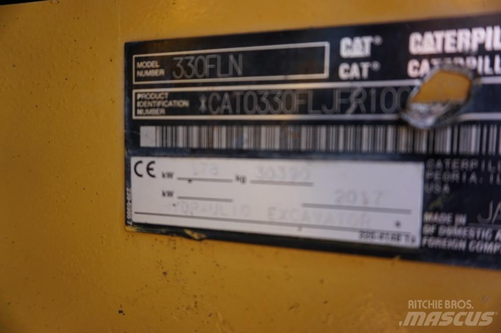 CAT 330F NL Pásové rýpadlá
