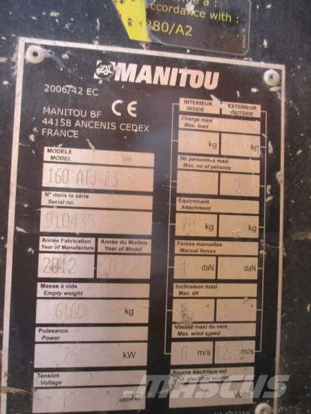 Manitou 160 ATJ Kĺbové plošiny