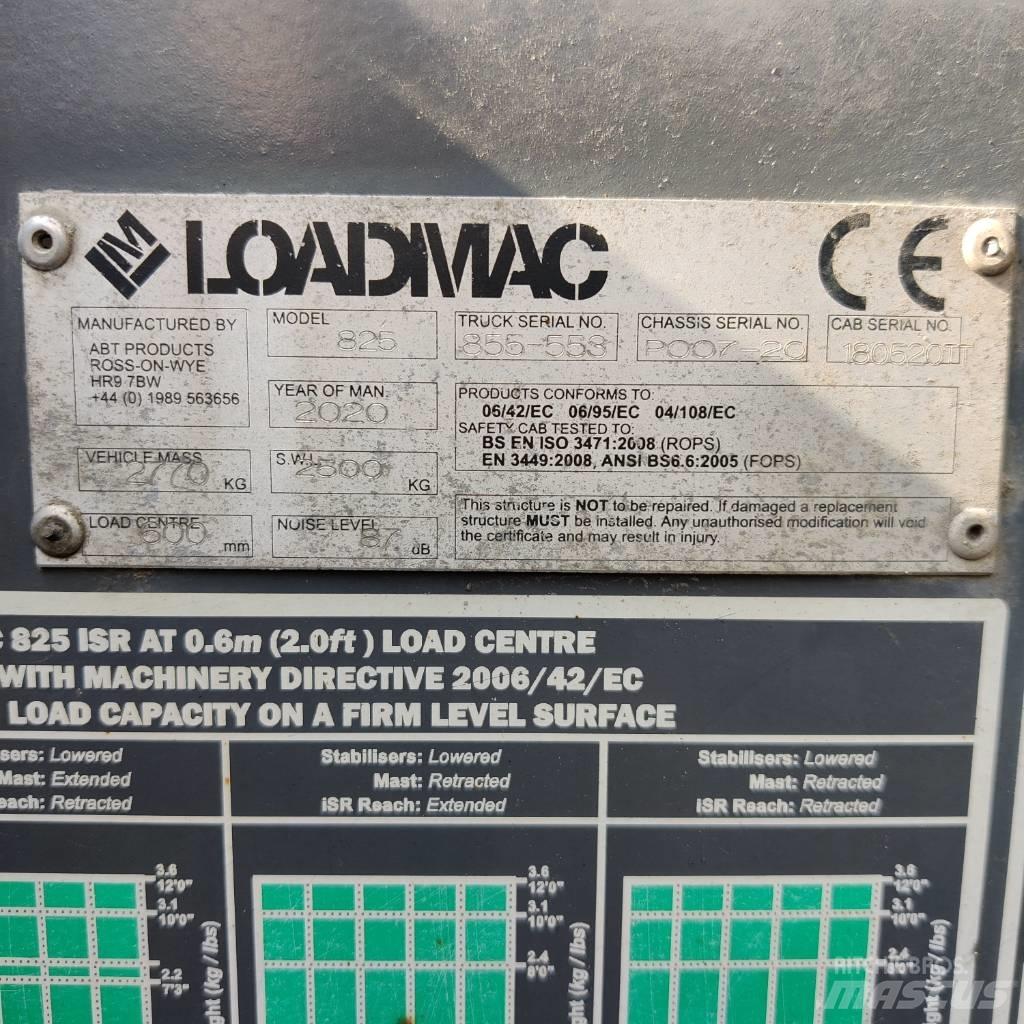  Loadmac 825 Závesné vysokozdvižné vozíky