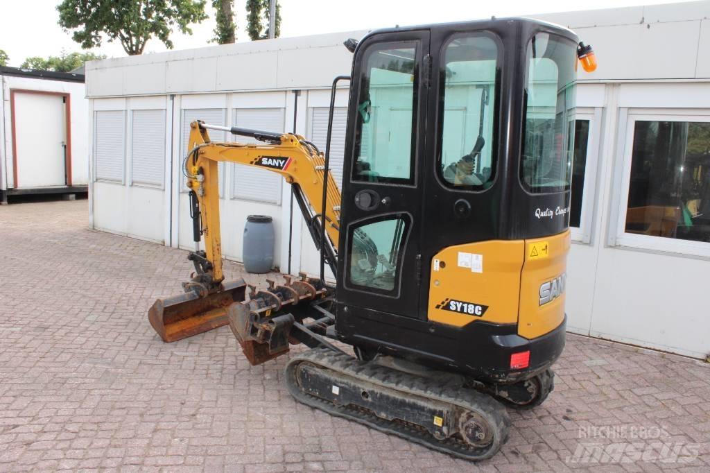 Sany SY 18 C Mini rýpadlá < 7t