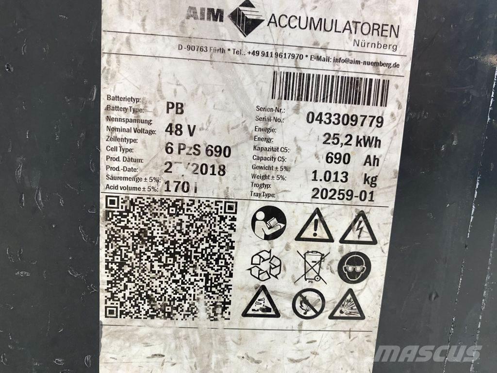 AIM 48V 690Ah Batérie