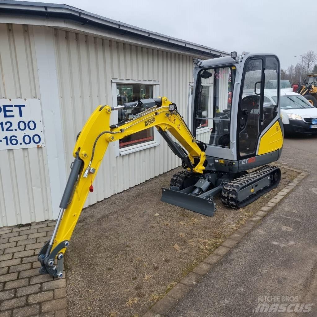 Wacker Neuson ET20 Mini rýpadlá < 7t