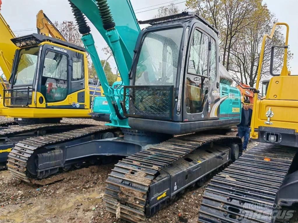 Kobelco SK200D Pásové rýpadlá