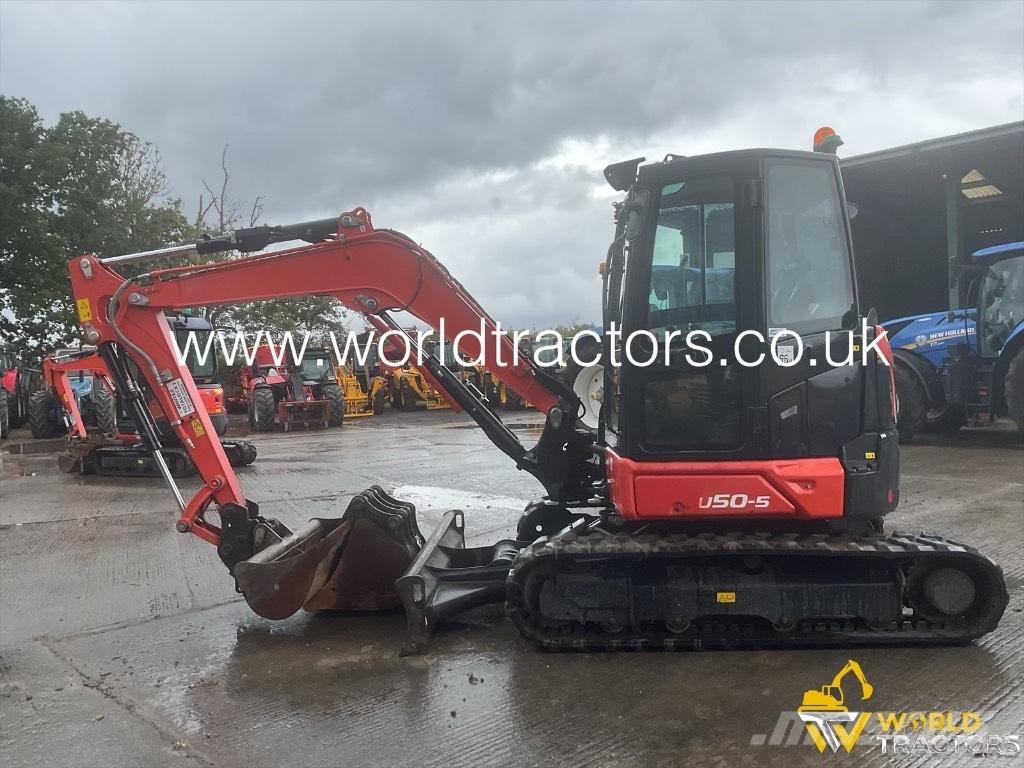 Kubota U 50-5 Midi rýpadlá 7 t - 12 t