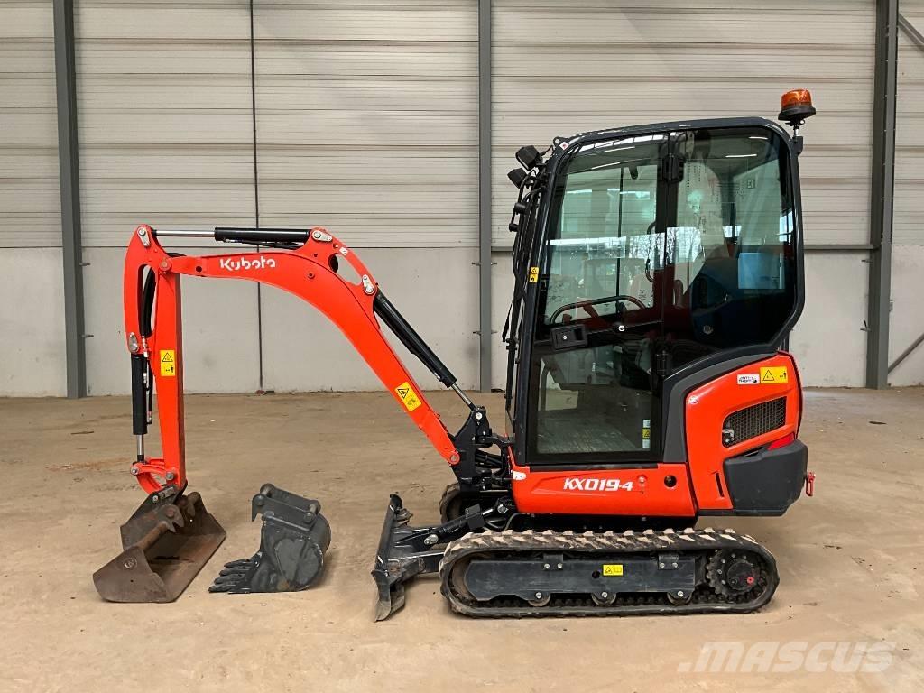 Kubota KX 019-4 Mini rýpadlá < 7t