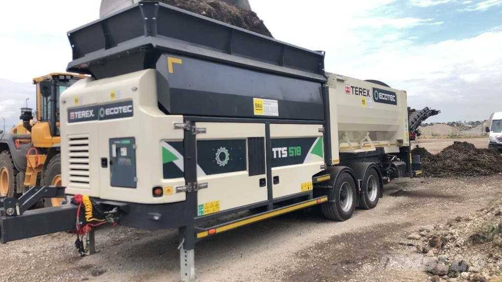 Terex Ecotec TTS 518 Mobilné triediče