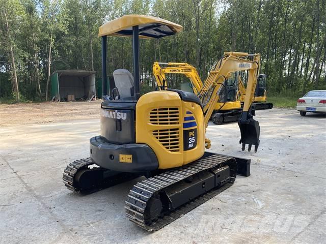 Komatsu PC 35 Pásové rýpadlá