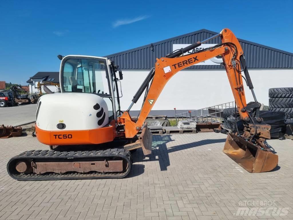 Terex TC 50 Mini rýpadlá < 7t