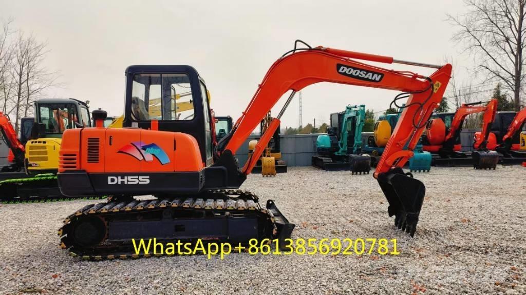 Doosan DH 55 Mini rýpadlá < 7t