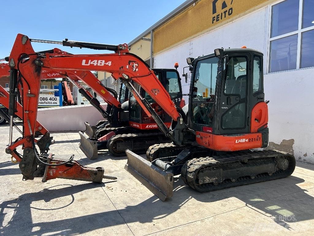 Kubota U 48-4 Mini rýpadlá < 7t