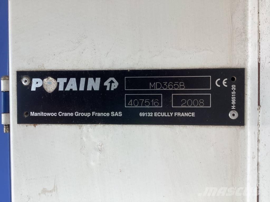 Potain MD365B Stavebné žeriavy