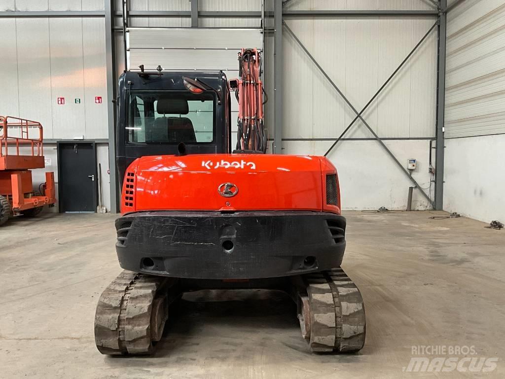Kubota KX 080-4 Midi rýpadlá 7 t - 12 t