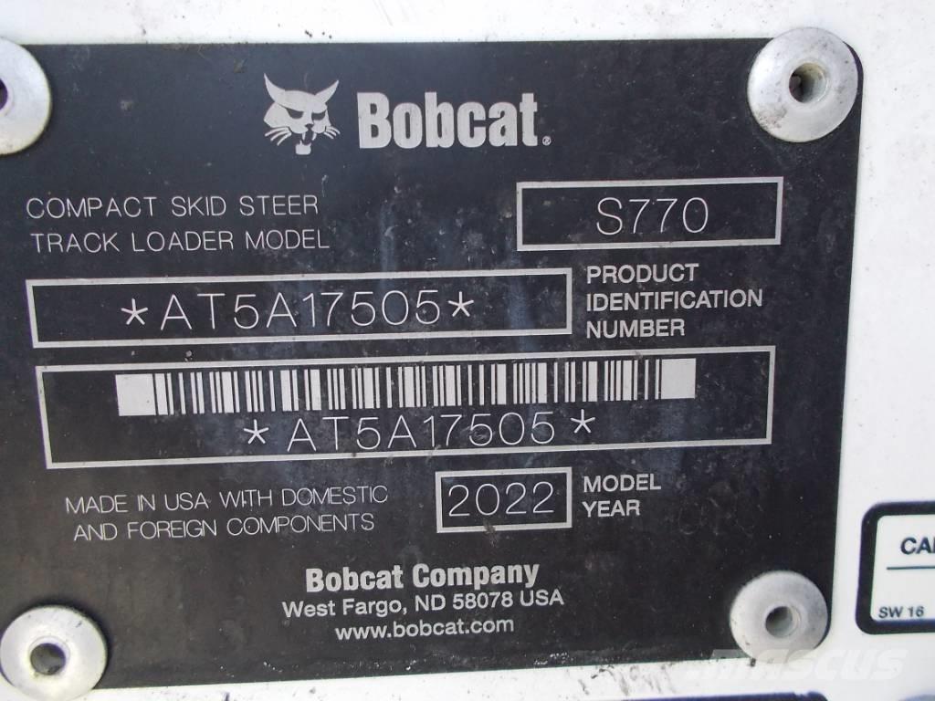 Bobcat S770 Šmykom riadené nakladače