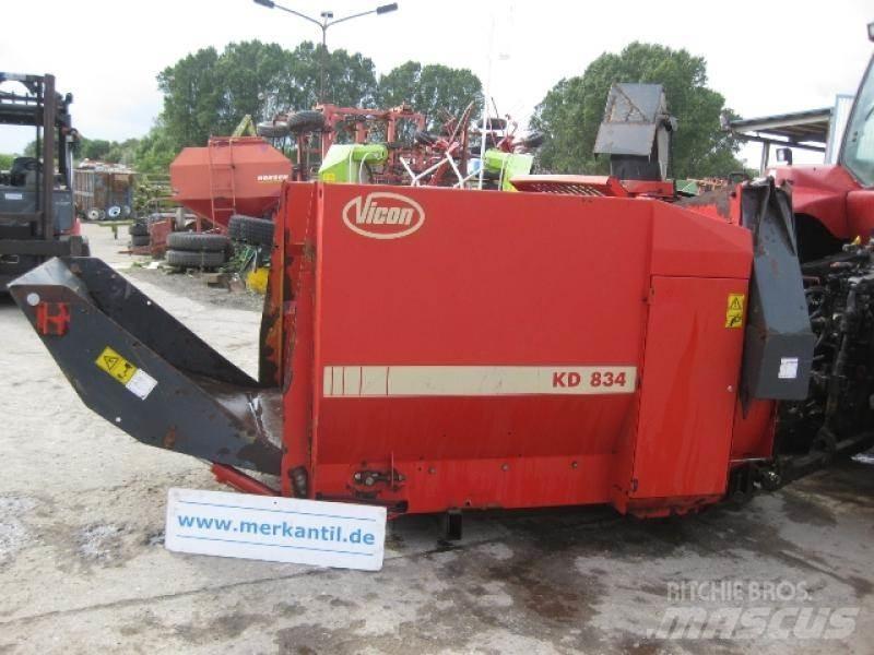 Vicon KD 834. Ďalšie stroje a zariadenia pre živočíšnu výrobu