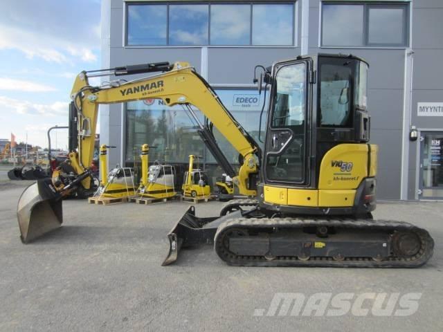 Yanmar Vio 50 Mini rýpadlá < 7t