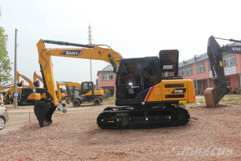 Sany 135c Pásové rýpadlá