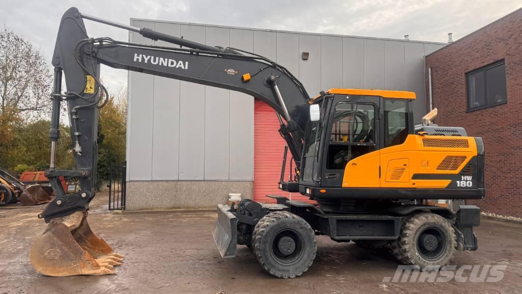 Hyundai HW 180 Kolesové rýpadlá