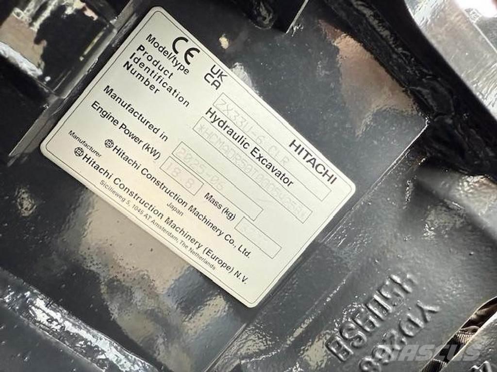 Hitachi ZX33U-6 Mini rýpadlá < 7t