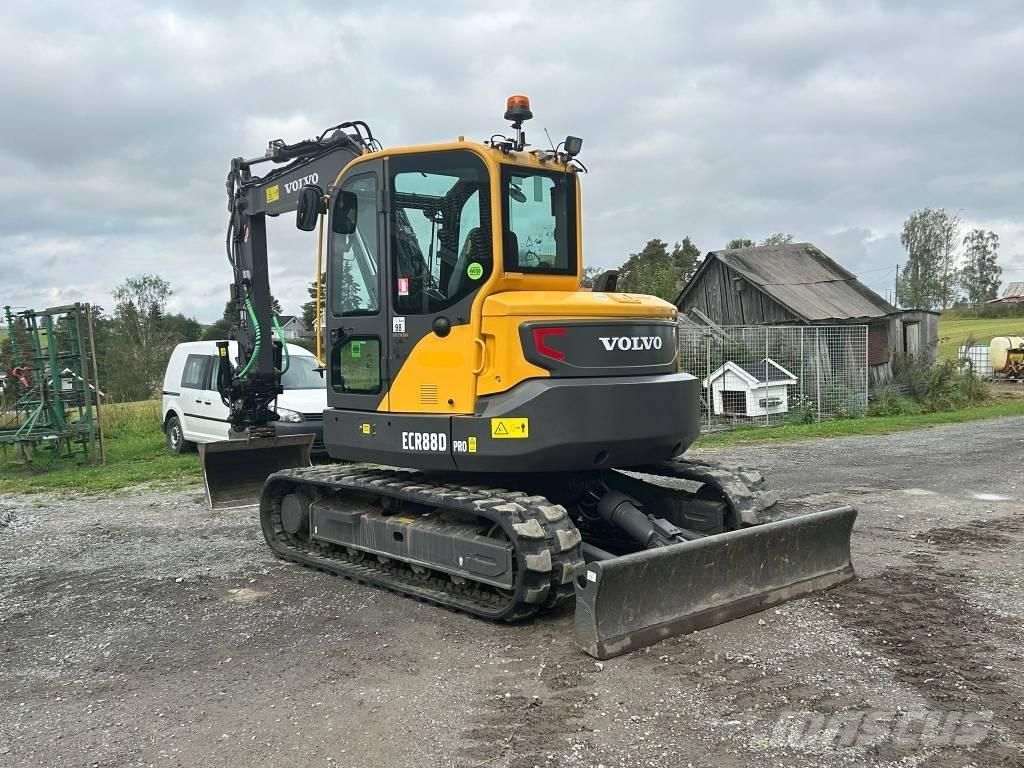 Volvo ECR 88 D PRO Midi rýpadlá 7 t - 12 t