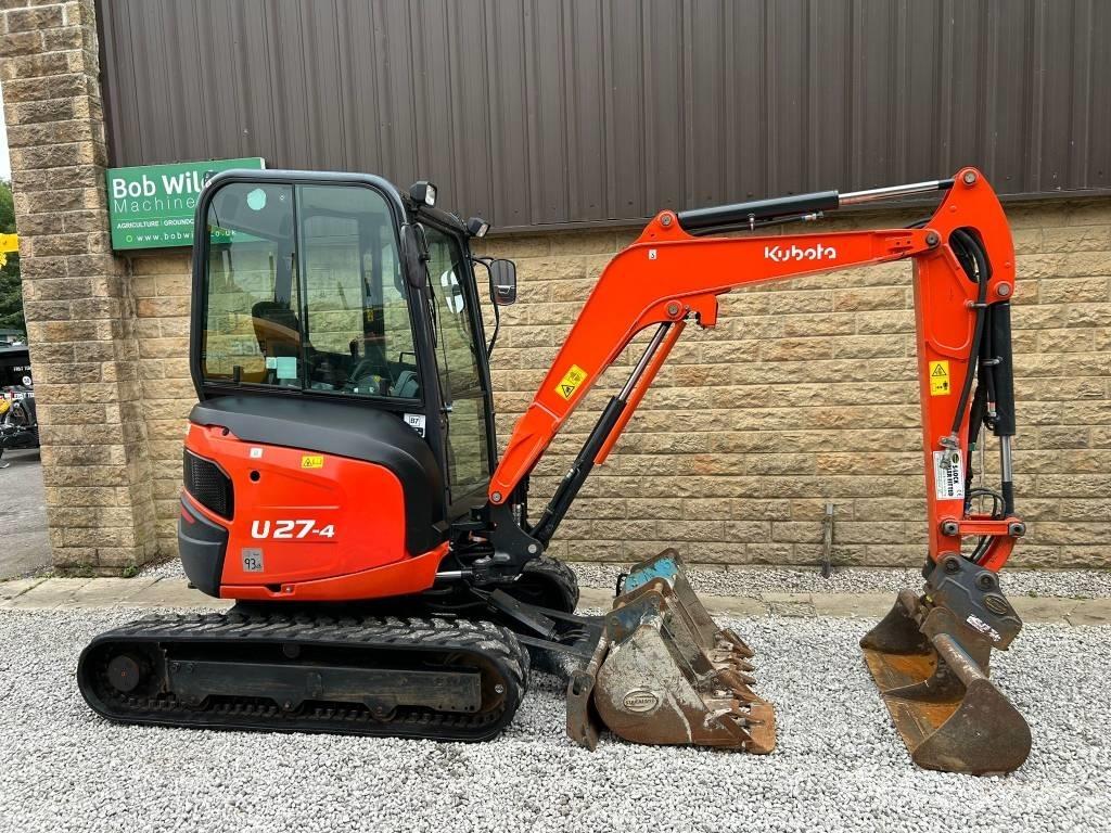 Kubota U27-4 Mini rýpadlá < 7t