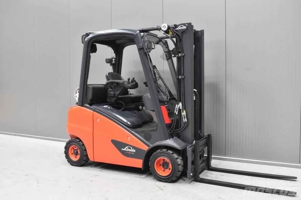 Linde H 20 T - 01 LPG vozíky