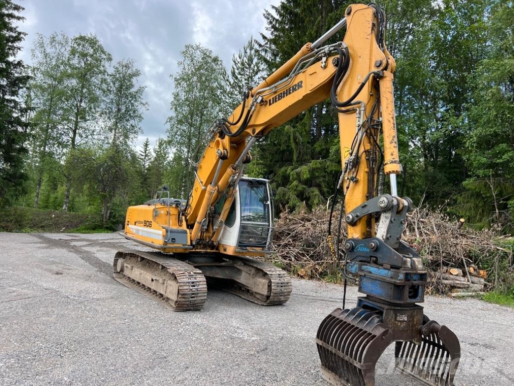 Liebherr R 906 LC Pásové rýpadlá