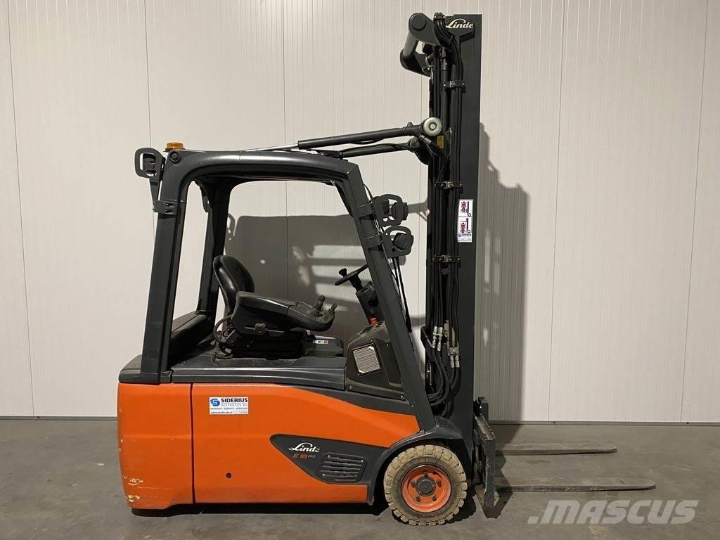 Linde E16L-02 Akumulátorové vozíky