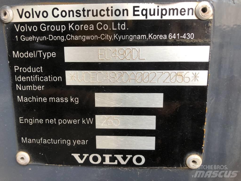 Volvo EC 480 Pásové rýpadlá